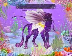 A custom Cheetah puma named 'Violetinė Betta'