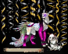 A custom Cheetah puma named 'New Years Eve 2021 &trade; ♬'
