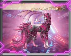 A custom Cheetah puma named 'Sweetheart's Desire &trade;'