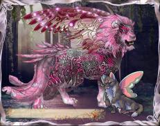A custom Lion puma named 'Sweetheart's Desperation &trade;'