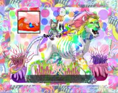 A custom Lion puma named 'Quinn &trade;'