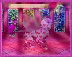 A custom Lynx puma named 'Psychedelic Furs &trade; ⚘'