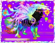 A custom Lion puma named 'Groovy &trade;'