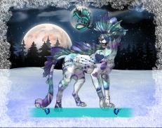 A custom Cheetah puma named 'Devotion &trade; ☃'