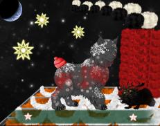 A custom Lynx puma named 'Down Through The Chimney &trade; ☃'