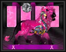 A custom Lion puma named 'Ribbon of the Night '