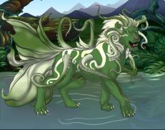 A custom Lion puma named 'King Koi'