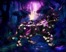 A custom Tiger puma named 'Shadowed Lands'