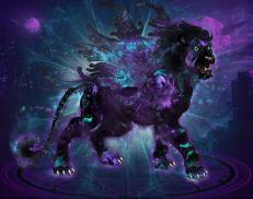 A custom Lion puma named 'Enigmatic Energies'