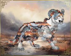 A custom Tiger puma named 'Lei'