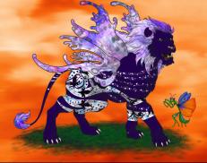 A custom Lion puma named 'Majestic '
