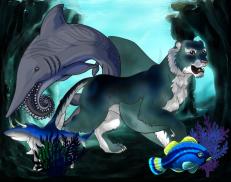 A custom Tiger puma named 'Deep Blue of Guadalupe'
