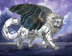 A custom Snow Leopard puma named 'Kaden'