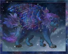 A custom Snow Leopard puma named 'Star Chart'