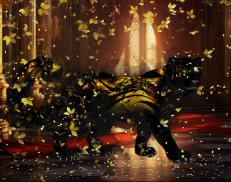 A custom Snow Leopard puma named '♪Victorious♪'