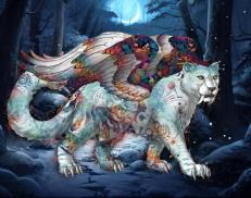 A custom Snow Leopard puma named 'Calista'