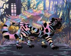 A custom Snow Leopard puma named 'ღ Sephiroth ღ'