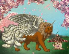 A custom Snow Leopard puma named 'Charmer'