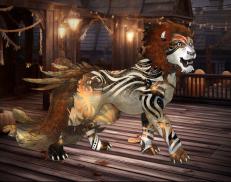 A custom Lion puma named 'Run With The Pack'