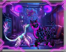 A custom Lynx puma named 'Neon Steggy'