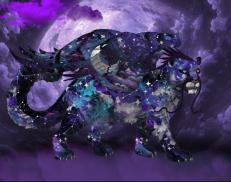 A custom Snow Leopard puma named 'Parallaxis'