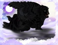 A custom Lion puma named 'Shadow Angel'