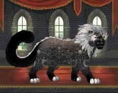 A custom Snow Leopard puma named 'Syren'