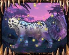 A custom Snow Leopard puma named 'Alkali'