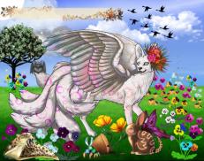 A custom Serval puma named 'Never Believe The Parents &trade; ✈ ☂'