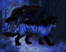 A custom Snow Leopard puma named 'Ande of Nkorho'