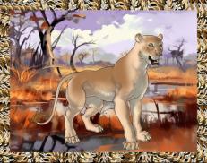 A custom Lion puma named '♥♥Eira'