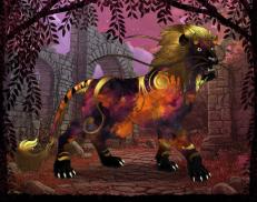 A custom Lion puma named 'Scheo'