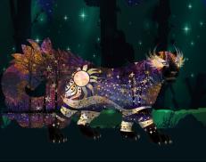 A custom Snow Leopard puma named 'Life in a Northern Town'