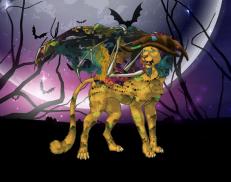 A custom Cheetah puma named 'Witches Danse'