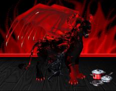 A custom Lion puma named 'Demoness Lilith'