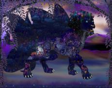A custom Lion puma named 'Night on Mispeck Moor'