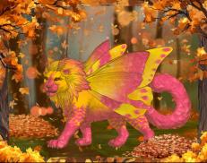 A custom Snow Leopard puma named 'Dryocampa'