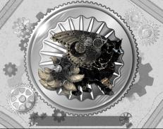 A custom Lynx puma named 'Ofanim Angel ™ ✈ ☪ ⚙'