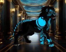 A custom Lion puma named 'Merchant'