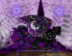 A custom Snow Leopard puma named 'Sariel Angel &trade;☪✈⚰'