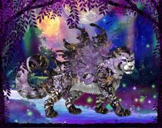 A custom Snow Leopard puma named 'Ailurus'