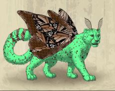 A custom Snow Leopard puma named 'Now'