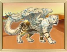 A custom Snow Leopard puma named 'Edanna'