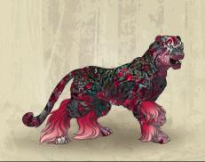 A custom Tiger puma named 'Winter Custom Raffle Tiger'