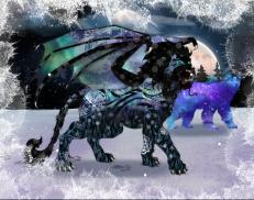 A custom Lion puma named 'Vinternatt'