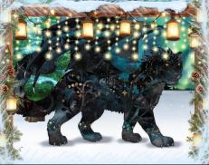 A custom Snow Leopard puma named 'Storm Front'