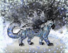 A custom Snow Leopard puma named 'Shinshin'