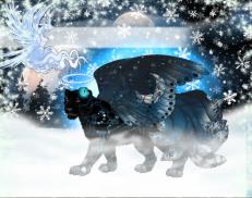 A custom Snow Leopard puma named 'Angel Freeze'