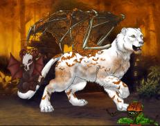 A custom Tiger puma named 'Webs We Weave &trade; ✸'