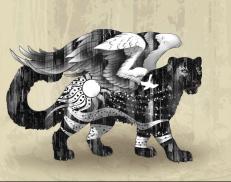 A custom Snow Leopard puma named 'Amoretto'